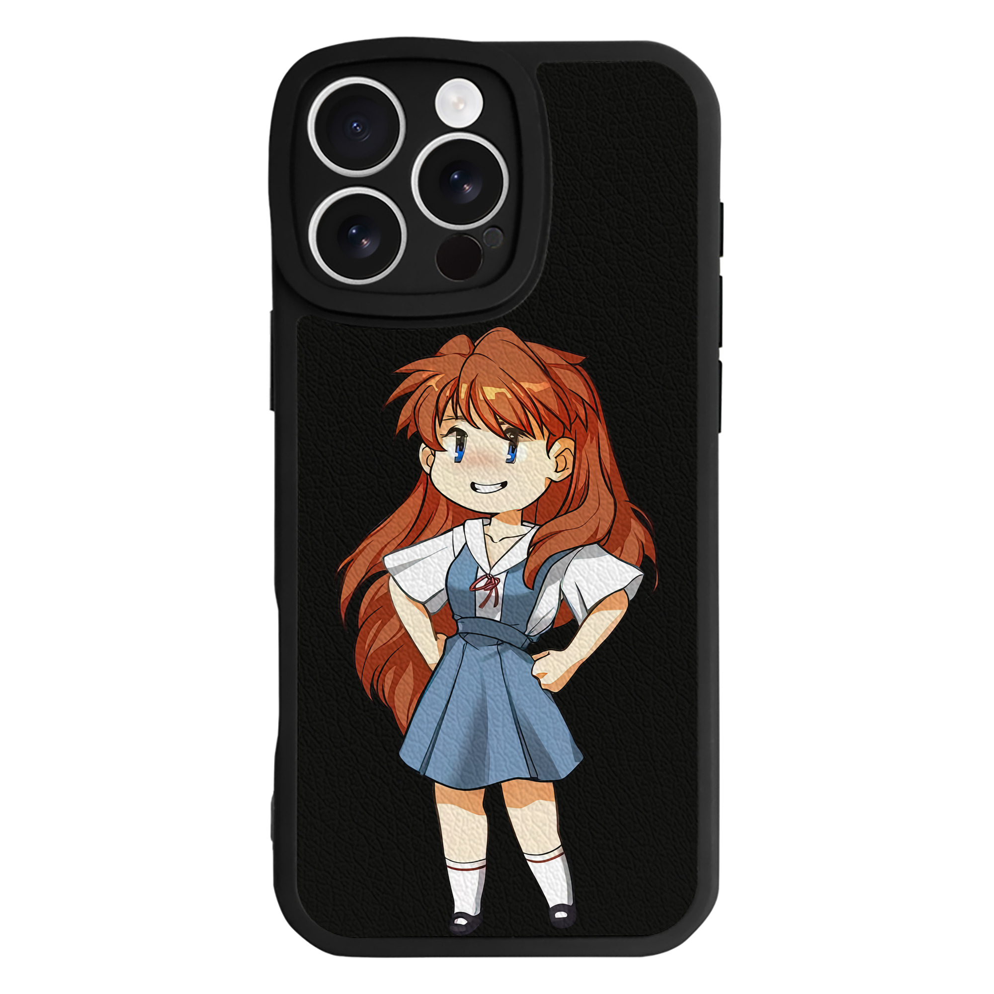（画像用） EVA 新世紀エヴァンゲリオン 【iPhone 16シリーズ対応】シリコンスマホケース（レザー調） 材質：シリコン